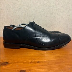 Allen Edmonds Park Avenue Cap Toe Black Leather Oxfords size 12 D